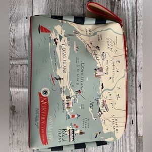 Spartina 449 travel pouch / makeup bag.